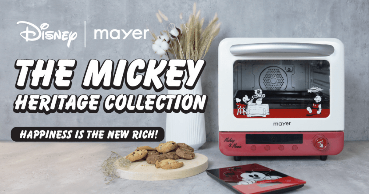 Limited Edition Mickey & Minnie Air Oven and Kitchen Scale Now Available for Purchase! - BYKidO