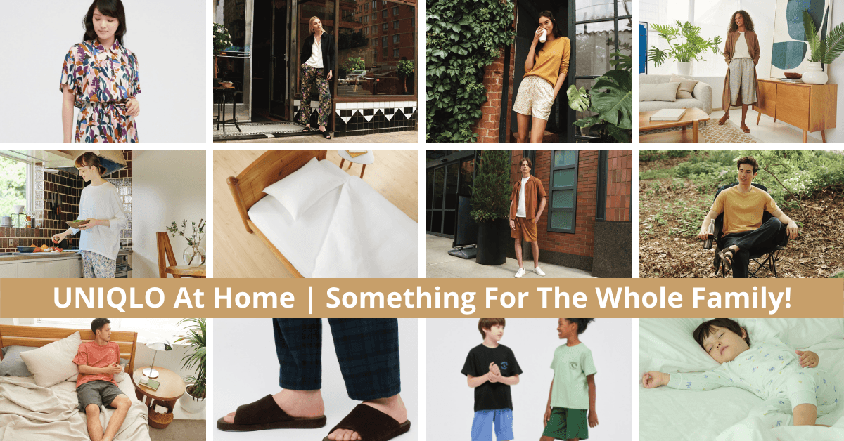 UNIQLO At Home | Loungewear, Bedding Goods And Accessories For The Whole Family! - BYKidO