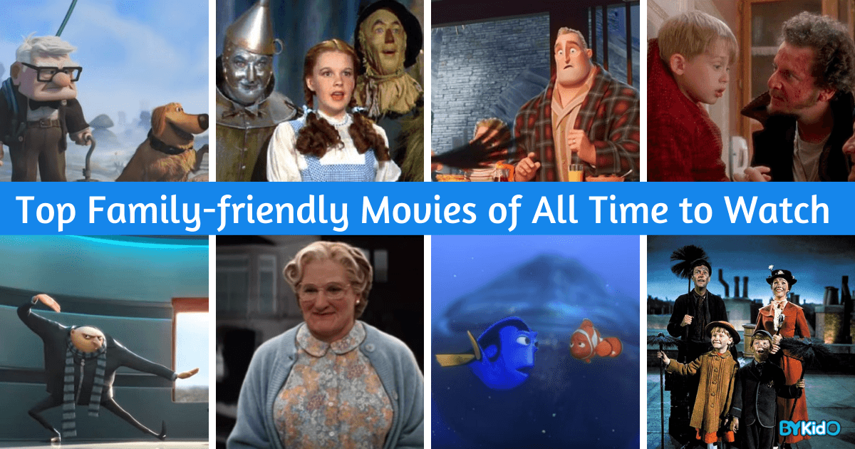 Top Family-Friendly Movies of All Time to Watch with Your Kids Tonight - BYKidO