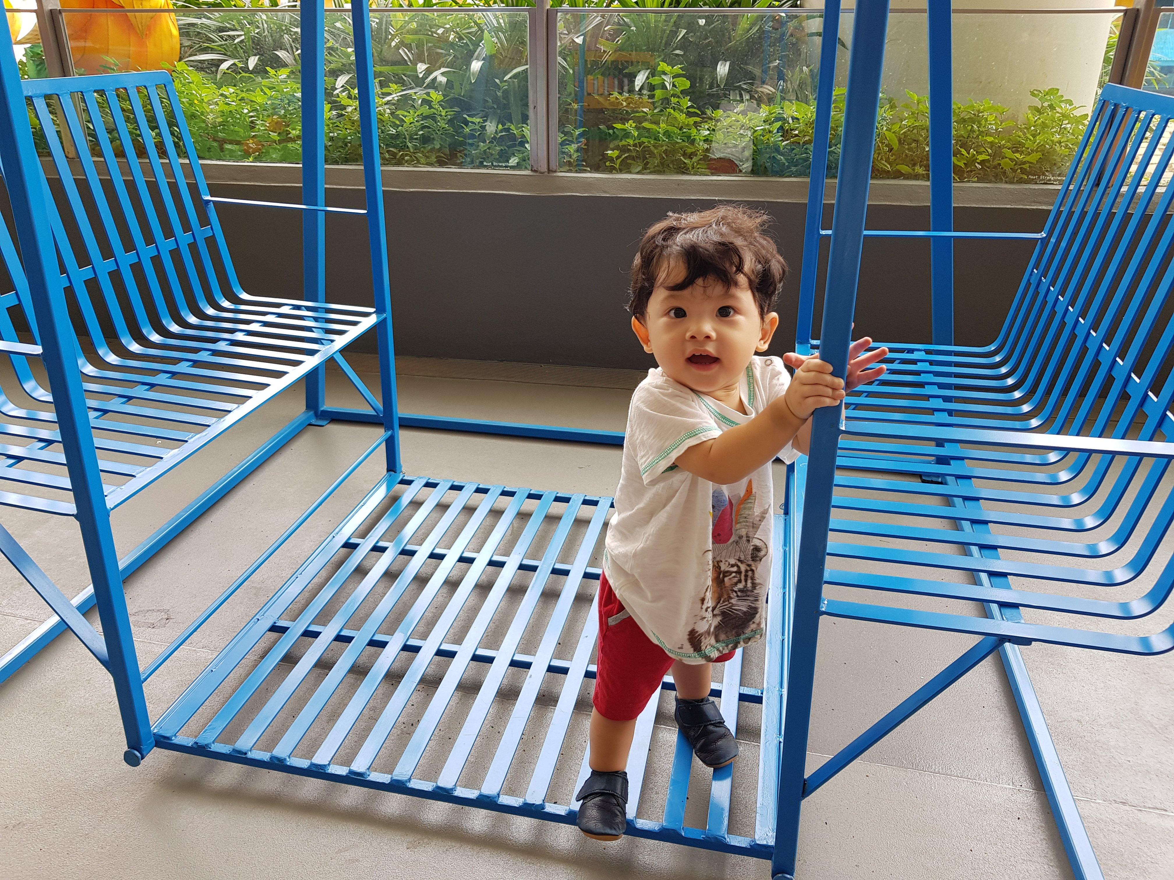 BYKidO Moments: Baby L’s Playtime is at Our Tampines Hub’s Playground This Time! - BYKidO