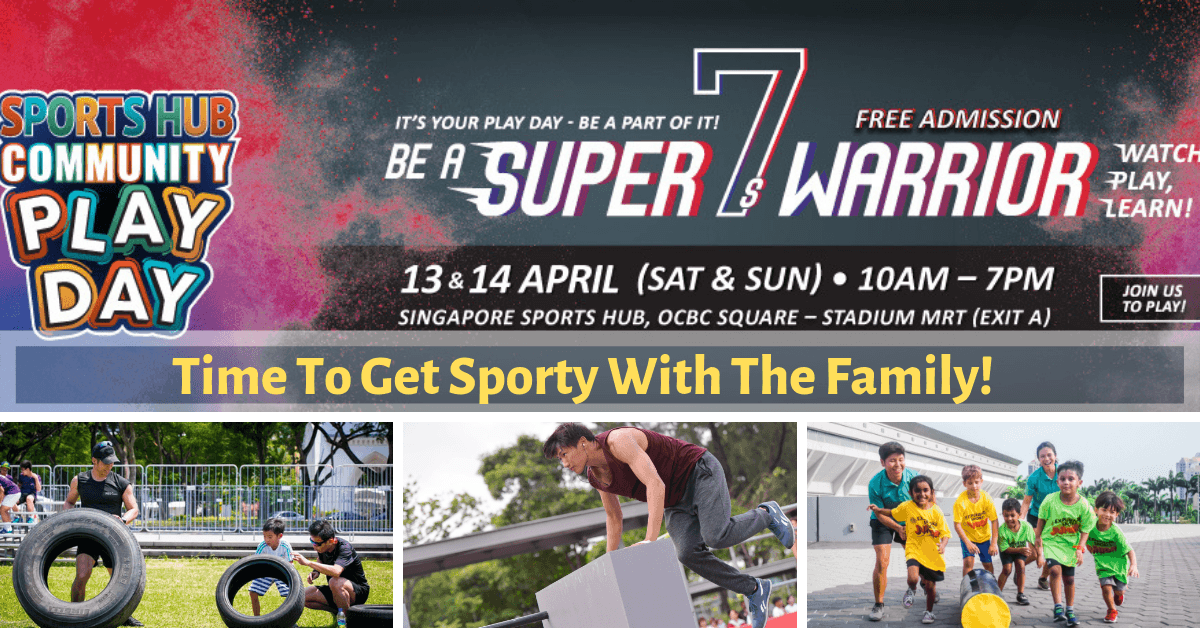 A Weekend Of Fun And Excitement Awaits @Sports Hub Community Play Day! - BYKidO
