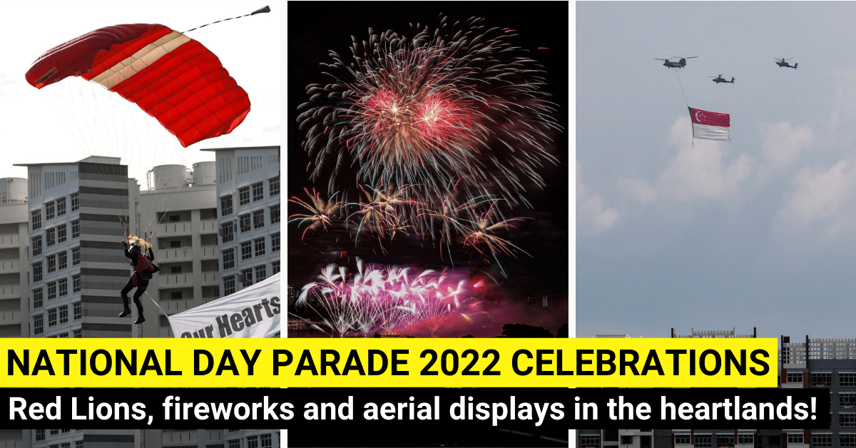 National Day Parade 2022 To Be Held At The Float @ Marina Bay And The Heartlands - BYKidO