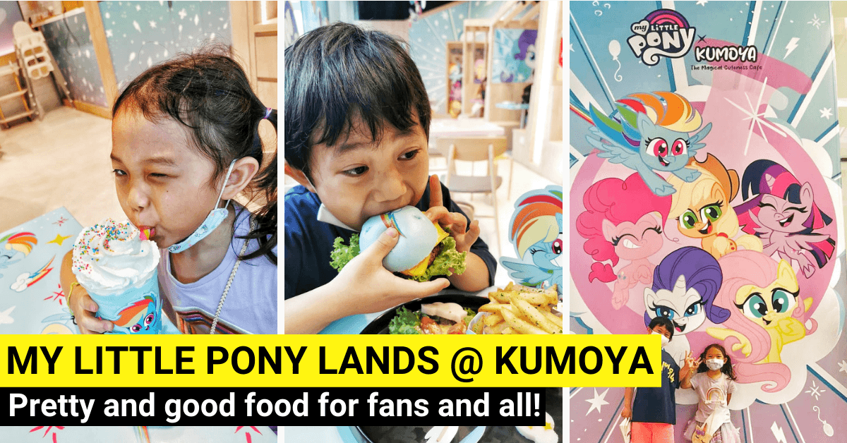 New My Little Pony X Kumoya Pop-up Cafe Opens From 24 March 2022 for a Limited Time - BYKidO