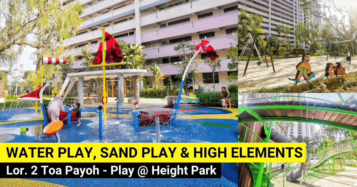 Play @ Heights Park: Water & Sand Playgrounds at Toa Payoh - BYKidO