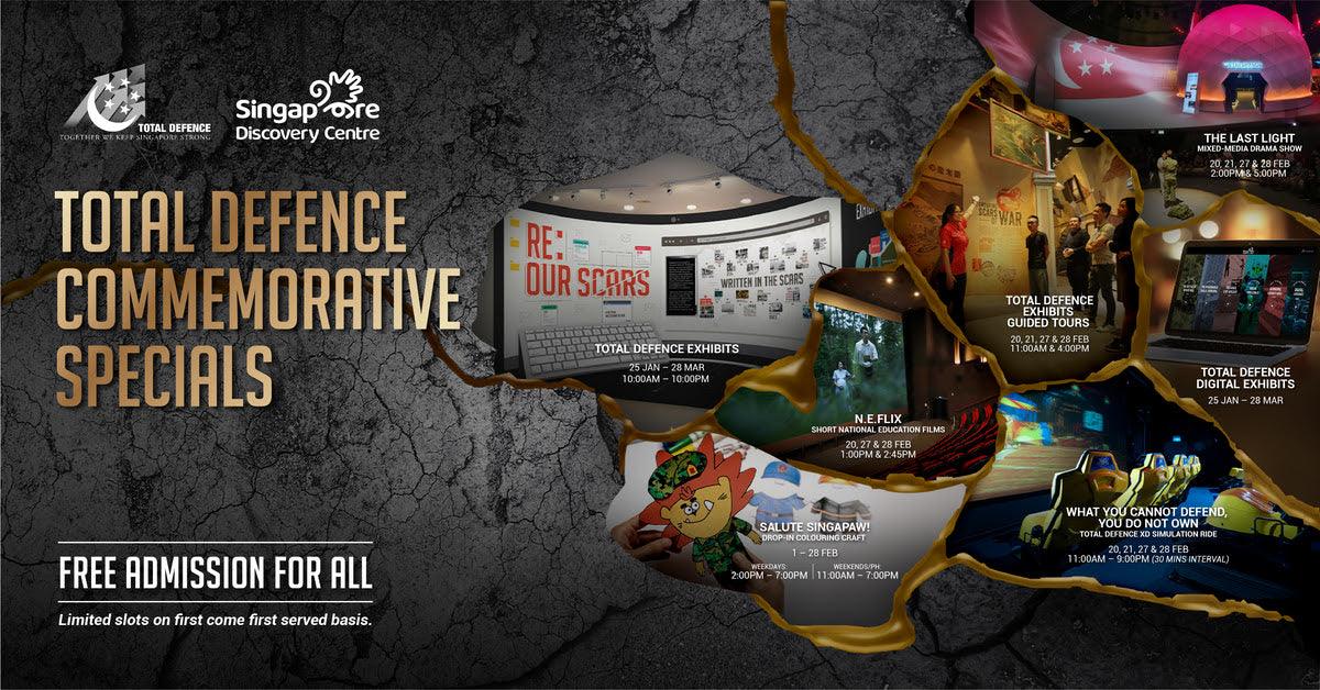 Celebrate Total Defence At Singapore Discovery Centre - Free Admission!