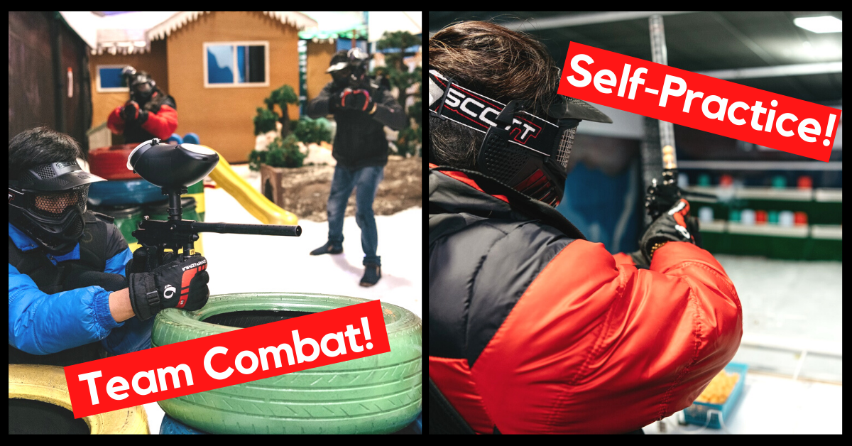 Snow Play Session With The Brand New Winter Shooting Arena | Snow City Singapore - BYKidO