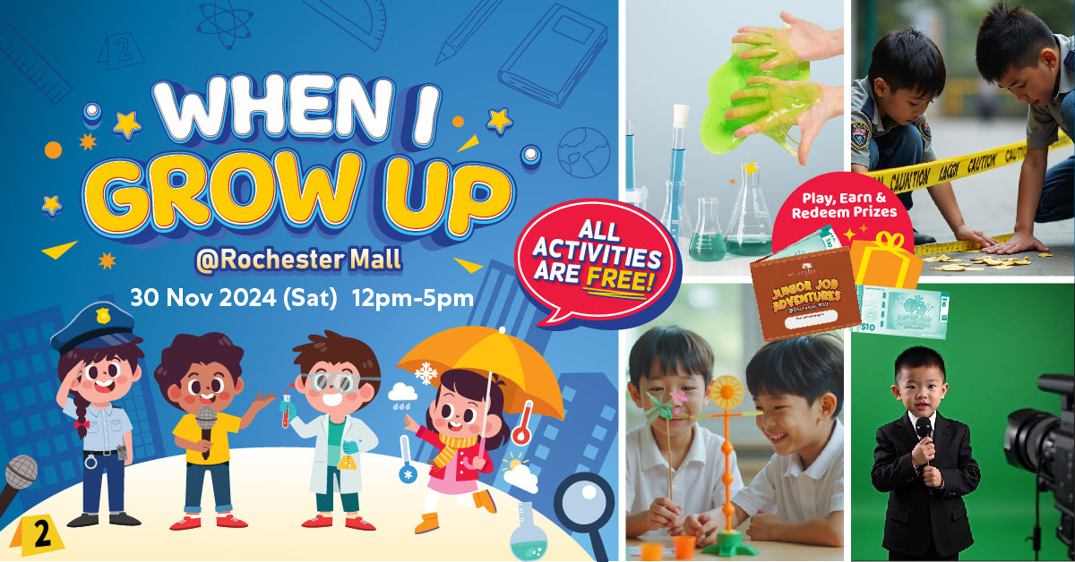 Let Kids Explore Exciting Careers through Interactive Job Stations at When I Grow Up @ Rochester Mall