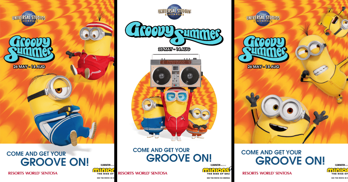 Have A Groovy Summer With The Minions At Universal Studios Singapore - BYKidO