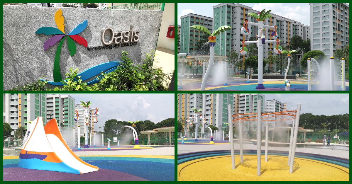 A Refreshing Oasis for Kids Opens in the Heartlands - Oasis Waterpark @ Nee Soon East - BYKidO