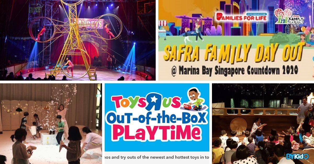 5 Things to do and Places to go with Kids this weekend in Singapore (16th - 22nd Dec 2019)