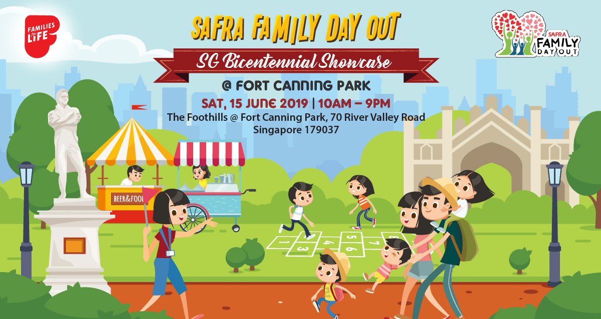 Learn More About Singapore as a Family @ SAFRA Family Day Out | SG Bicentennial Showcase - BYKidO