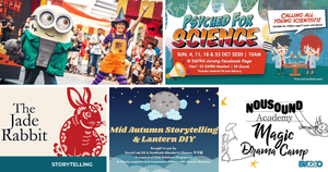 5 Things to do and Places to go with Kids this weekend in Singapore (21st - 27th Sep 2020)