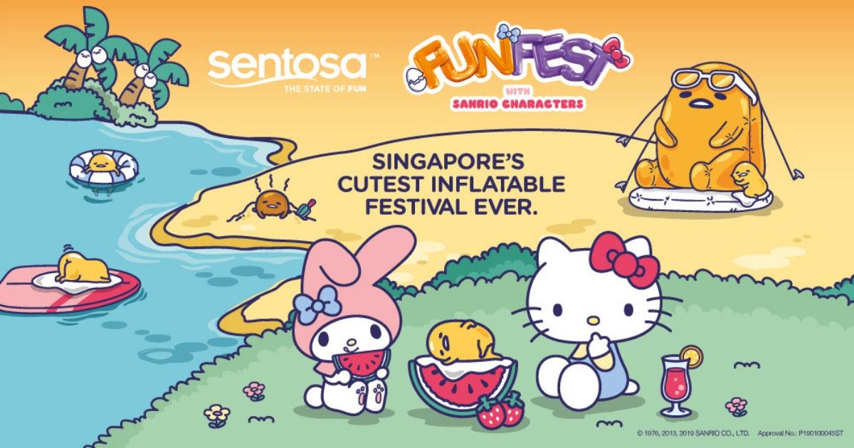 Sentosa FunFest with Sanrio Characters: Singapore’s Cutest Inflatable Festival Ever - BYKidO
