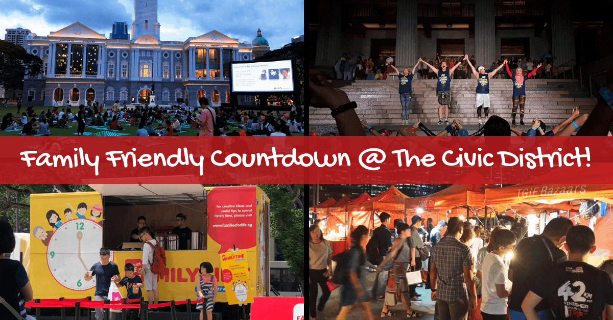 Family Friendly New Year Countdown @ the Civic District - BYKidO
