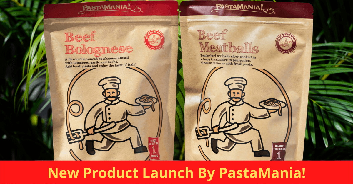 PastaMania Launches All-New Ready-To-Eat Pasta Sauce Packets