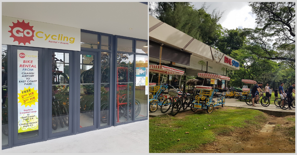 Park Singapore Bicycle Shop At East Coast East Coast Park Family Bike Rental Bicycle Shop Ecp Family Bike