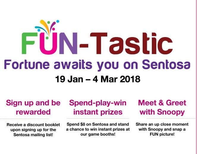 Things to do this Weekend: FUN-Tastic Fortune Awaits You & Your Little Ones @ Sentosa! - BYKidO