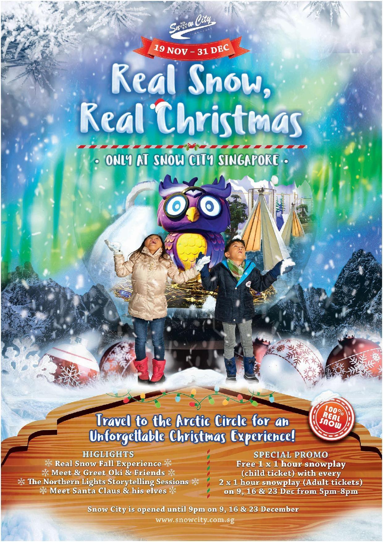 Things to do this Weekend: Experience Real Snow @ Snow City! - BYKidO