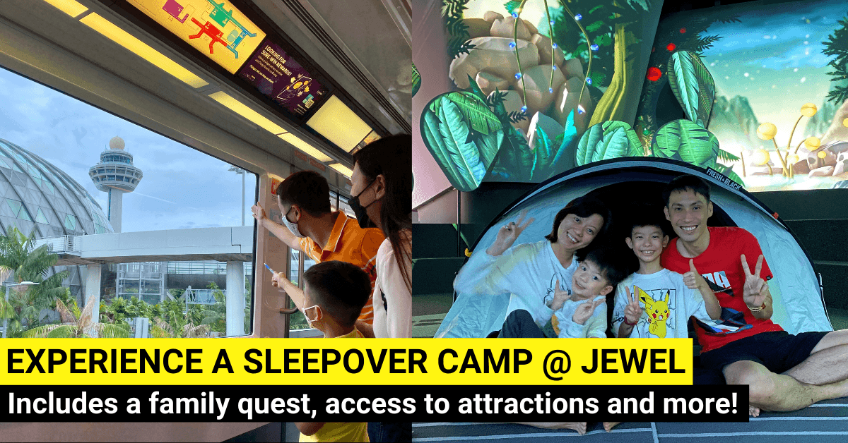 A Night at the Airport Family Camp And Other Fun Programmes Returns To Jewel This June Holidays! - BYKidO