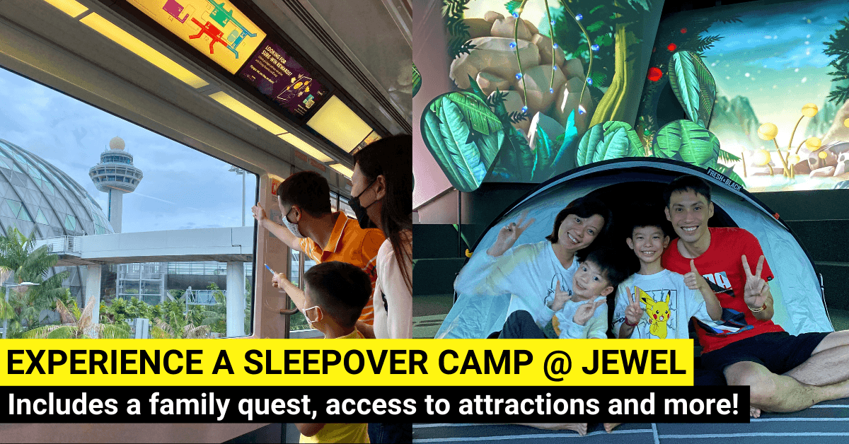 A Night at the Airport Family Camp And Other Fun Programmes Returns To Jewel This June Holidays!