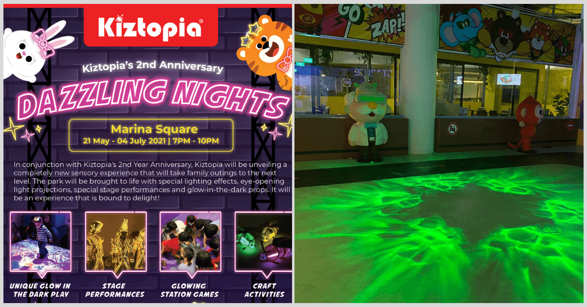 Kiztopia Dazzling Nights - A Brand New Sensorial Experience Every Fri - Sun! - BYKidO