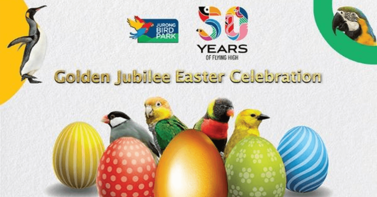 Super Golden Jubilee Egg Hunt Edition @ Jurong Bird Park - BYKidO