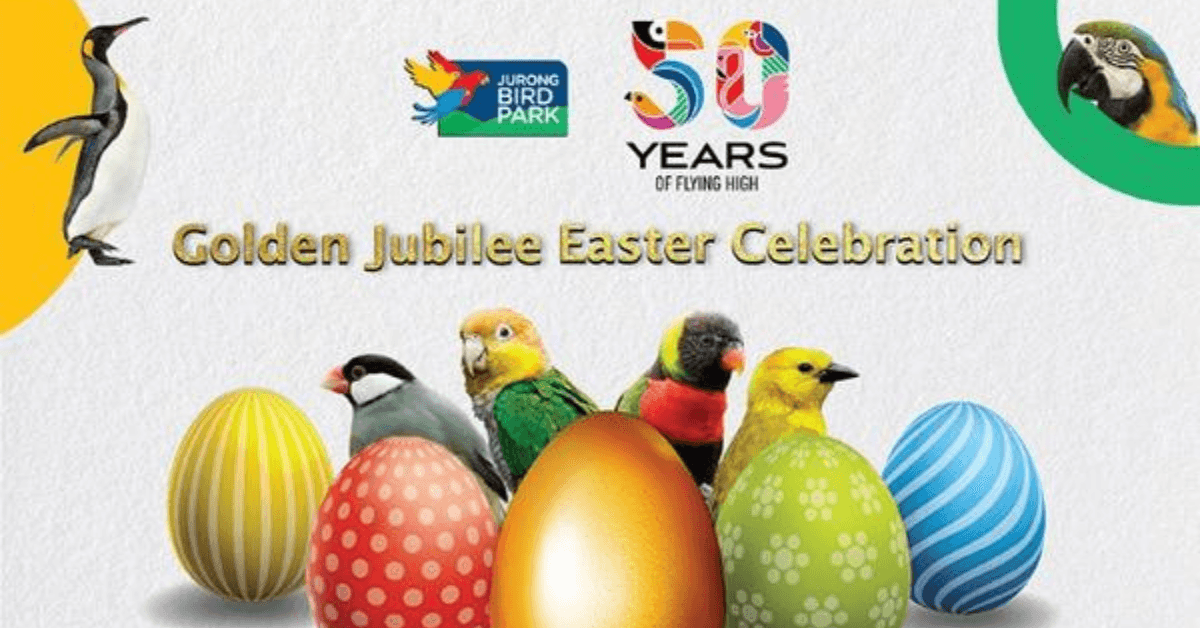 Super Golden Jubilee Egg Hunt Edition @ Jurong Bird Park