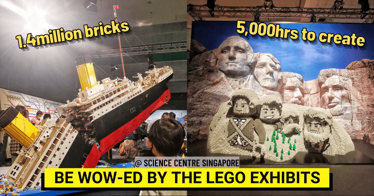 Brickman Wonders Of The World – LEGO Brick Exhibition Singapore At Science Centre Singapore!