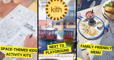 Kith Opens At Great World City - Family-friendly Restaurant Where Parents Eat And Watch The Kids Play!