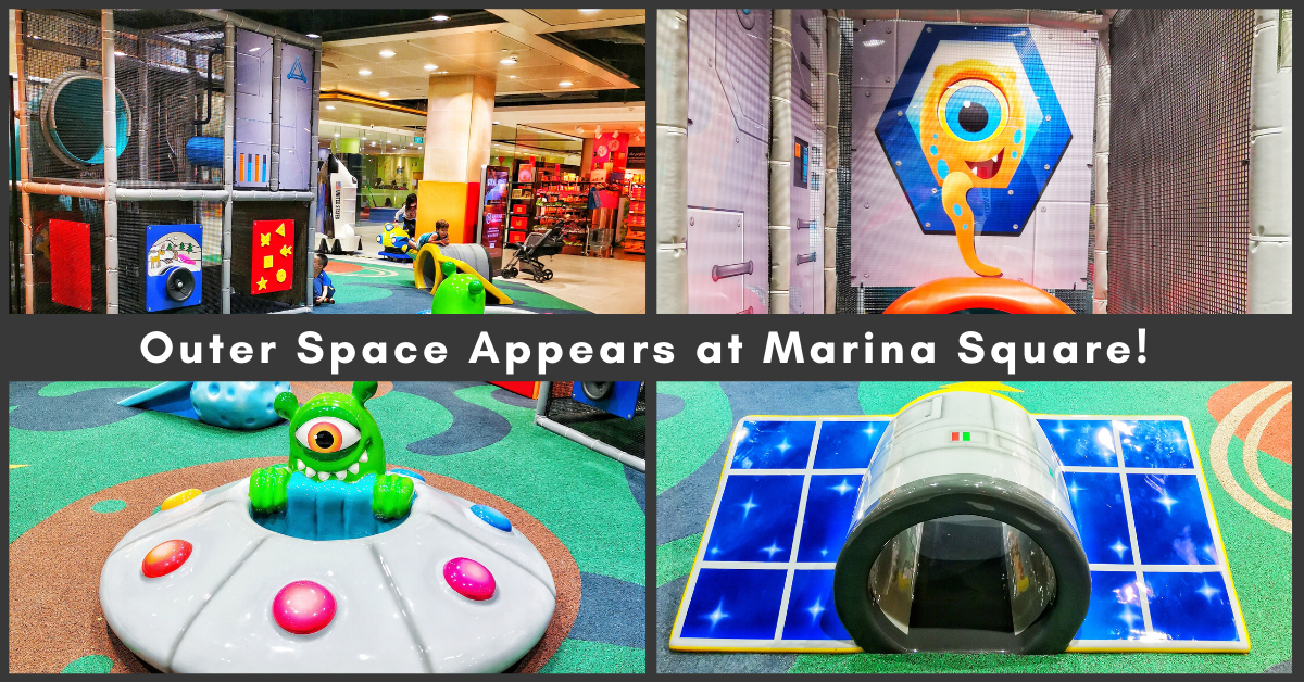 Go on a Space Adventure at Marina Square! | Free Mall Playground - BYKidO
