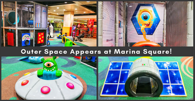 Go on a Space Adventure at Marina Square! | Free Mall Playground
