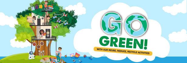 Go Green at SAFRA: Eco-Friendly Craft Activities, Workshops and Games - BYKidO