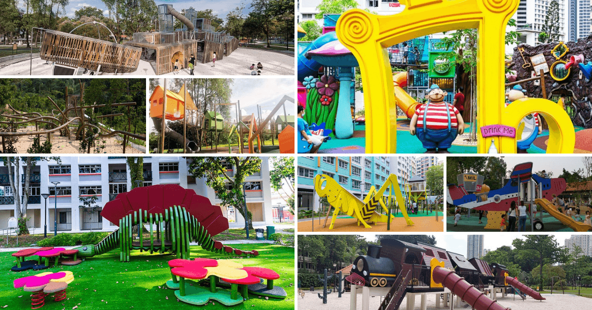 17 Fun Themed Outdoor Playgrounds in Singapore to Bring Your Kids