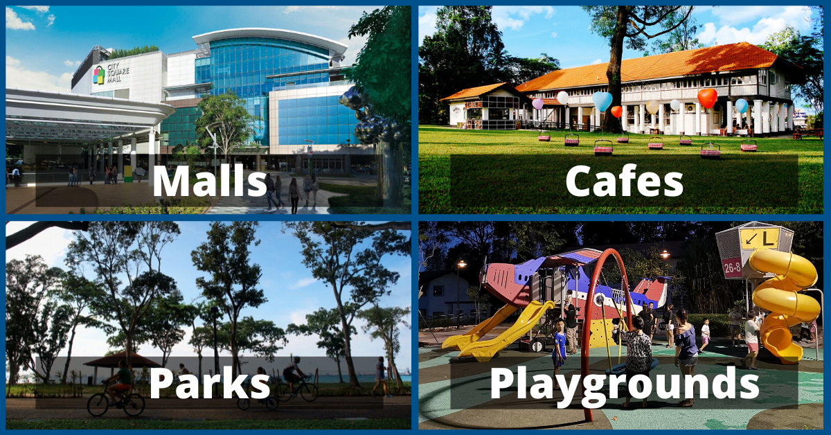 Big Open Outdoor Spaces for the Kids to Play | Malls, Cafes, Playgrounds, Parks and More