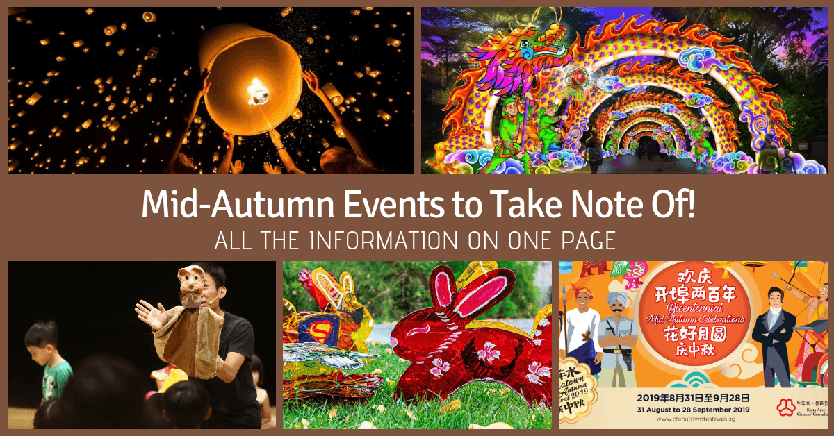 5 Things to do and Places to go with Kids this weekend in Singapore (26th Aug - 1st Sep 2019)