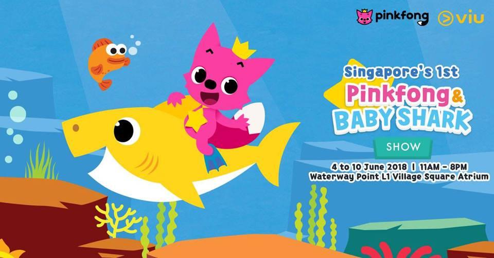 Things to do this Weekend: Join in the Fun with Pinkfong & Baby Shark @ Waterway Point with Your LOs!