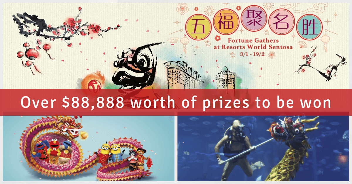 Ring in a prosperous Year of the Boar at Resorts World Sentosa’s Fortune Gathers!