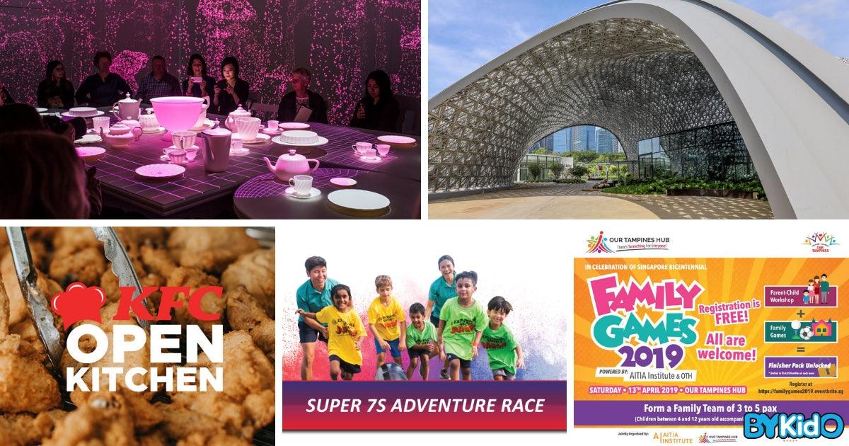 5 Things to do and Places to go with Kids this weekend in Singapore (8th - 14th Apr 2019)