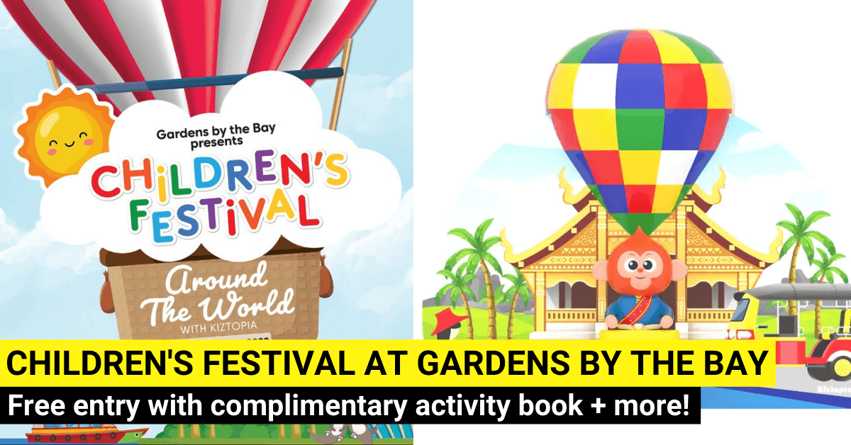 Children's Festival 2022 At Gardens by The Bay - Around The World Inflatables by Kiztopia - BYKidO