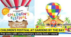 Children's Festival 2022 At Gardens by The Bay - Around The World Inflatables by Kiztopia
