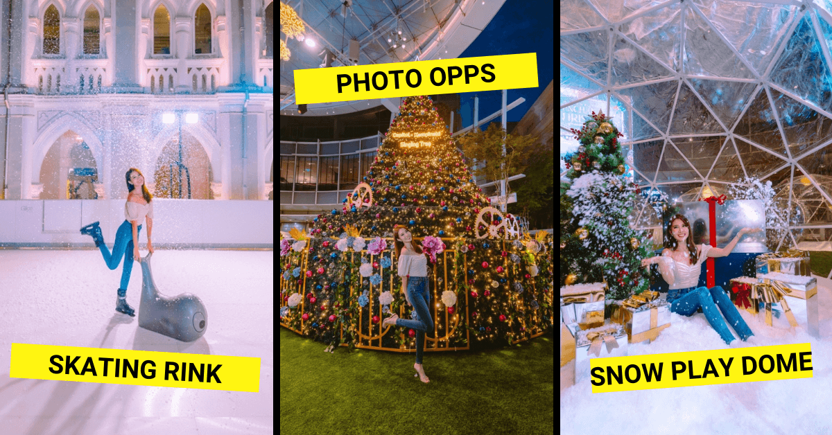 Experience Snowfall at Capitol Singapore, Outdoor Skating at CHIJMES & More! - BYKidO