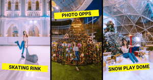 Experience Snowfall at Capitol Singapore, Outdoor Skating at CHIJMES & More!