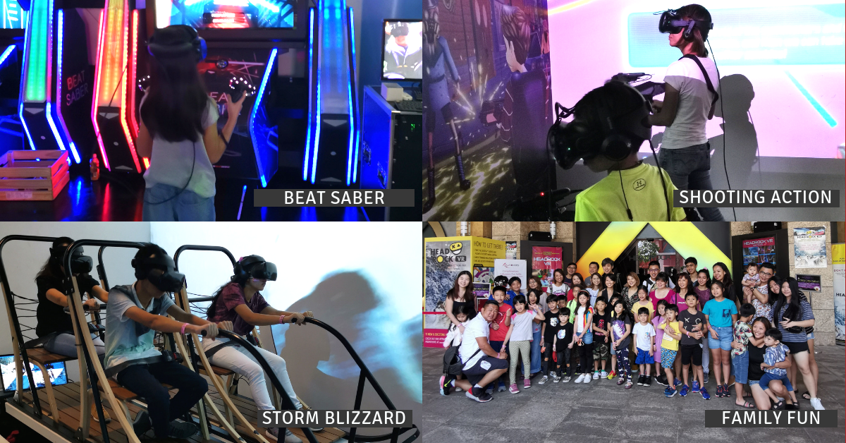 Go on a Virtual Reality Experience @ Headrock VR Singapore | #PlayWithBYKidO