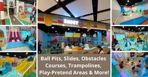 SMIGY Playground | Ball Pits, Slides, Obstacle Courses, Trampolines, Play-Pretend Areas And More!