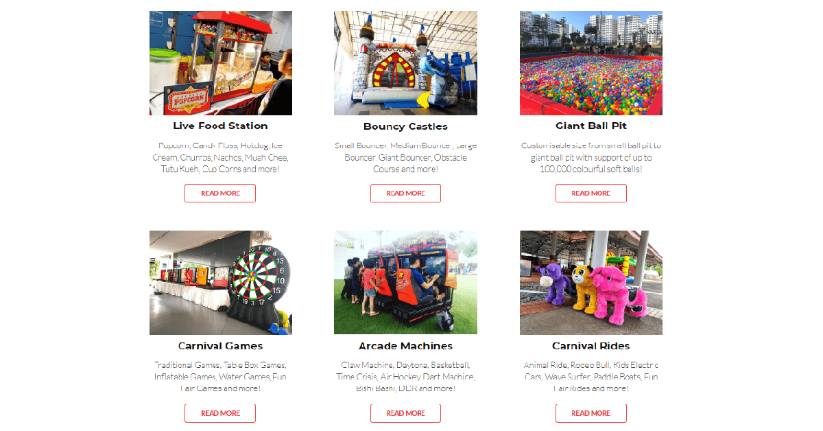 Big Top Carnival Event Planner | Your One-Stop Event Planning Provider!