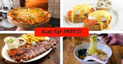 Kids Eat for FREE: 7 Places to Add to Your List