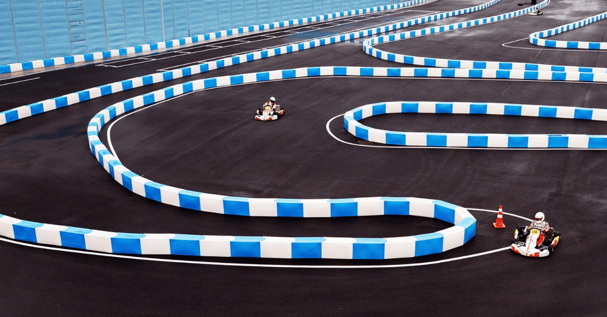 Go-Kart Race Track At Jurong By The Karting Arena