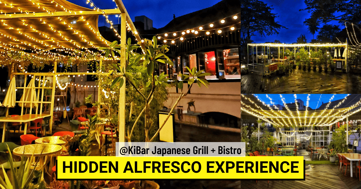KiBar Japanese Grill + Bistro: Dine Under The Stars By Changi Beach - BYKidO