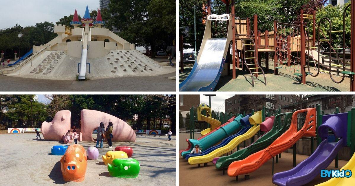 7 Free Outdoor Playgrounds for Kids to Run Wild at in Tokyo