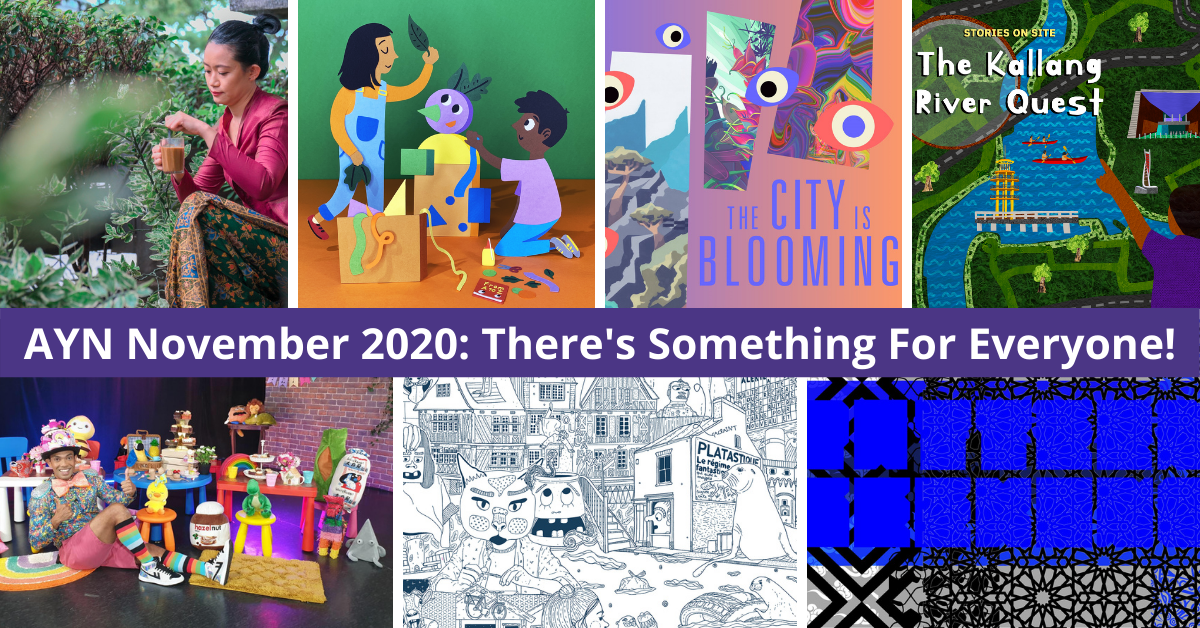 7 Events Not To Be Missed At Arts in Your Neighbourhood November 2020 - BYKidO